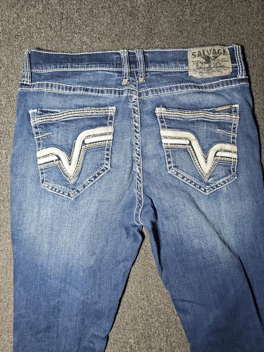 Buckle Salvage Mayhem Straight Slim Fit Jeans Men's Size 38 x 32